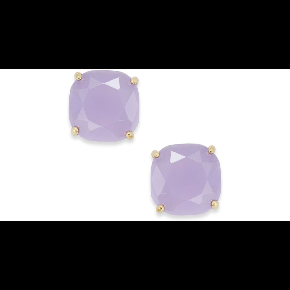 Kate Spade purple stone earrings